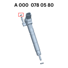6x Fuel Injector Seal O-Ring BOSCH for Mercedes Sprinter 2007-2025