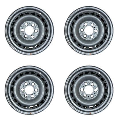Set of 4 Wheel Disks with Hub Caps for Mercedes Sprinter 2019-2024