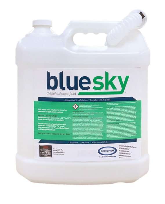 2 x Diesel Exhaust Fluid BlueSky 2.5 Gallon