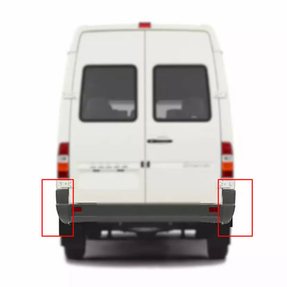 Left and Right Rear Bumper Corners for Sprinter van T1N 2002-2006 9018850302